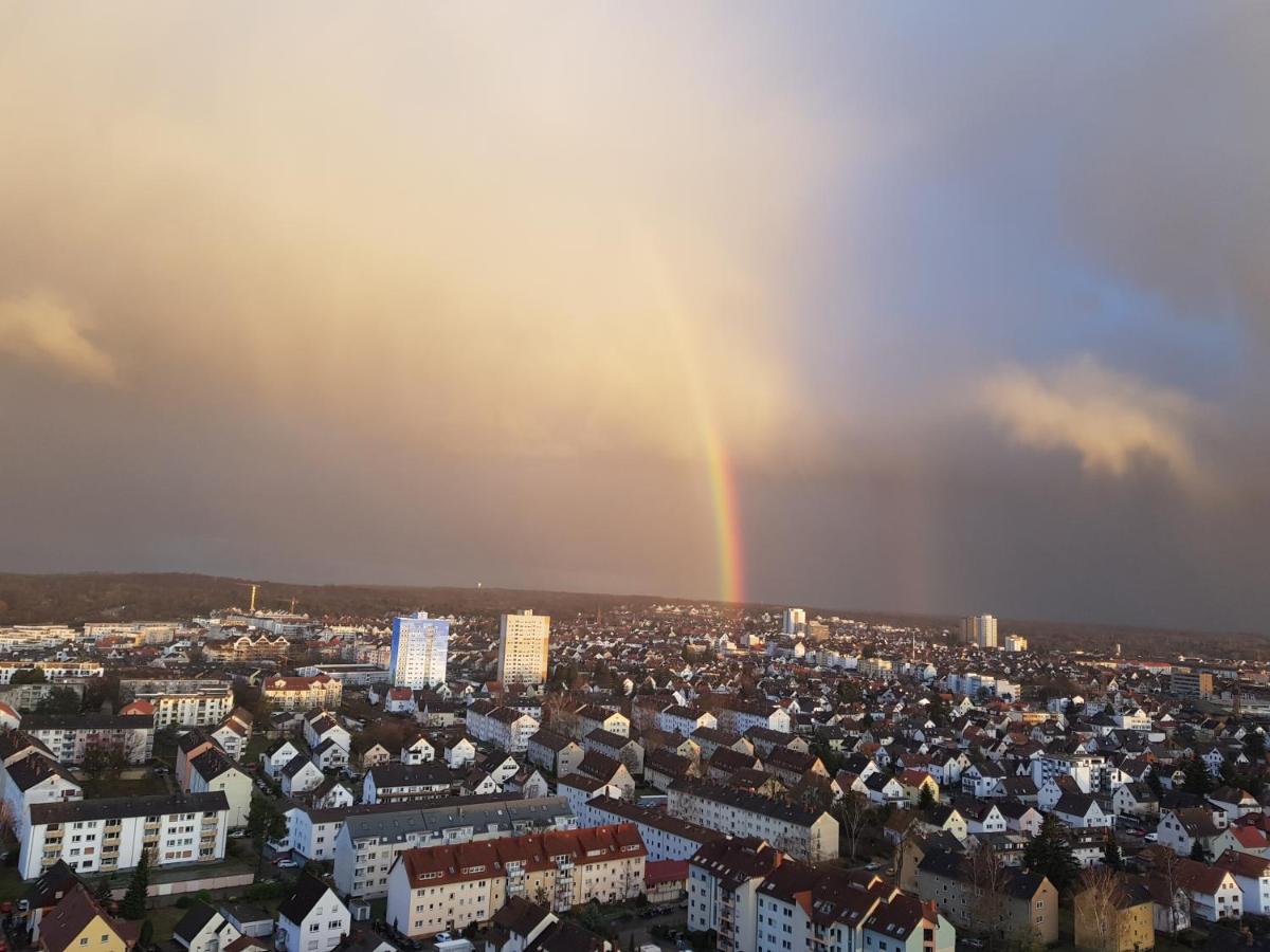 Skyline-Aussicht Und Fantastische Sonnenuntergaenge Daire Langen  Dış mekan fotoğraf